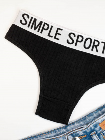 Трусы ISSA Plus модель BL2-756_black Фото