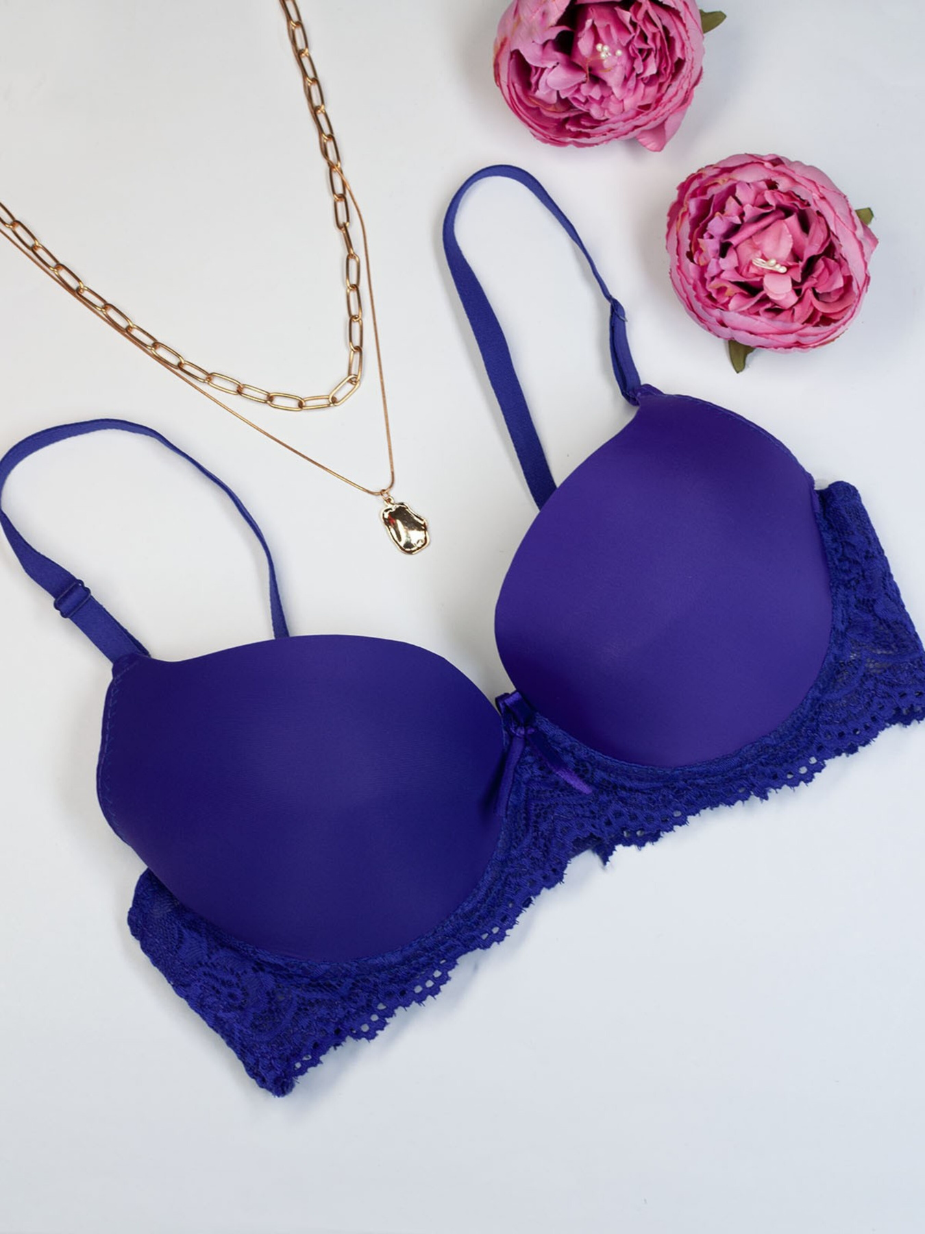 Бюстгальтер ISSA Plus модель BL2-821_blue Фото