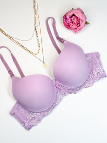 Бюстгальтер ISSA Plus модель BL2-821_lilac Фото