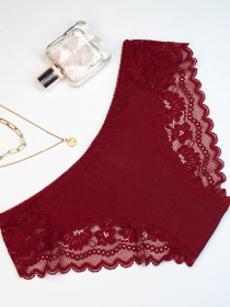 Трусы ISSA Plus модель BL2-822_burgundy Трусы ISSA Plus модель BL2-822_burgundy Фото