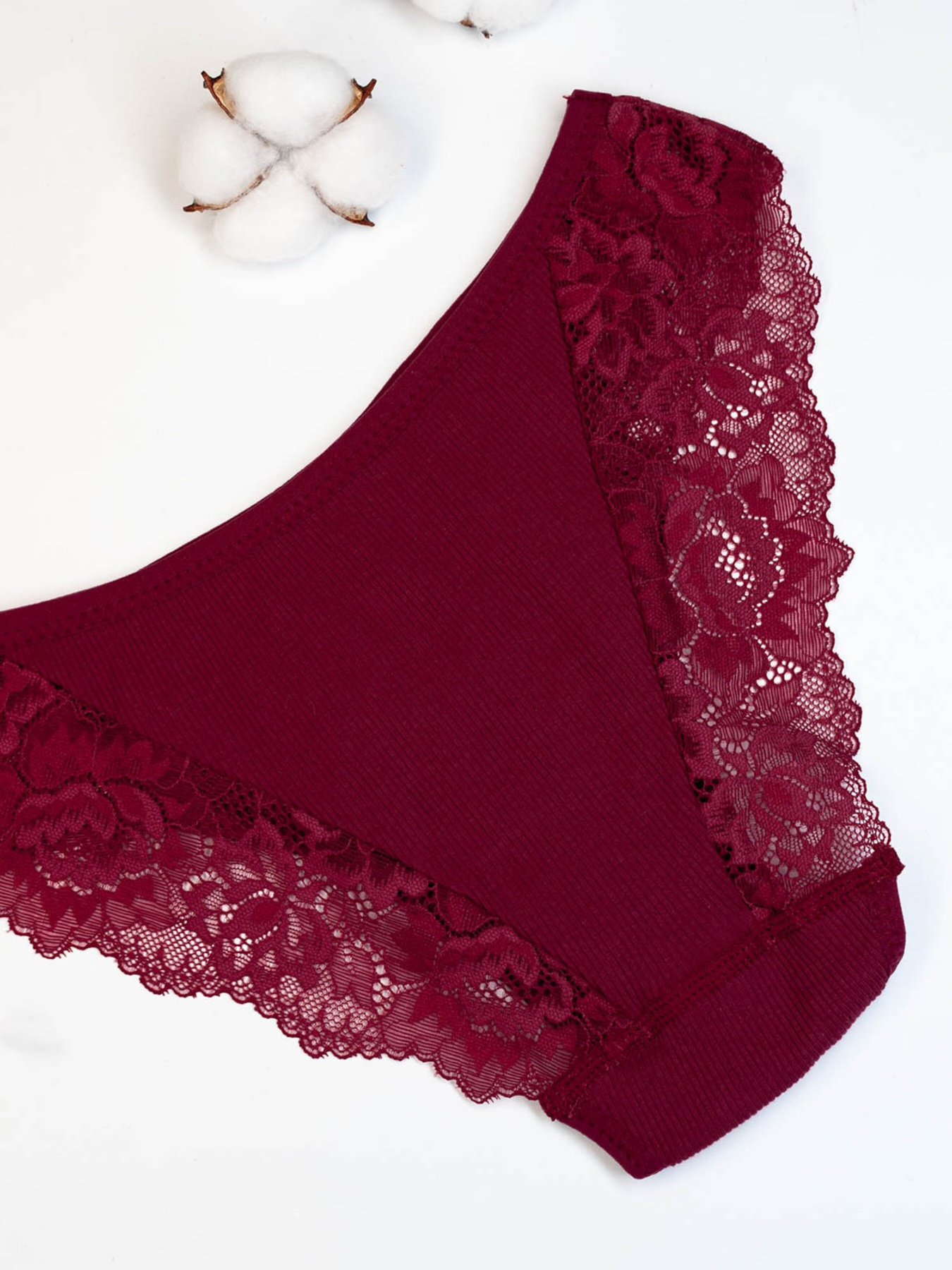 Трусы ISSA Plus модель BL2-823_burgundy Фото