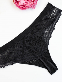 Трусы ISSA Plus модель BL2-825_black Трусы ISSA Plus модель BL2-825_black Фото