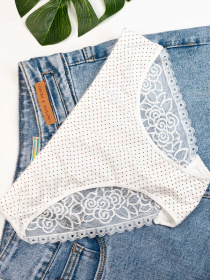 Труси ISSA Plus модель BL2-828_milky Фото