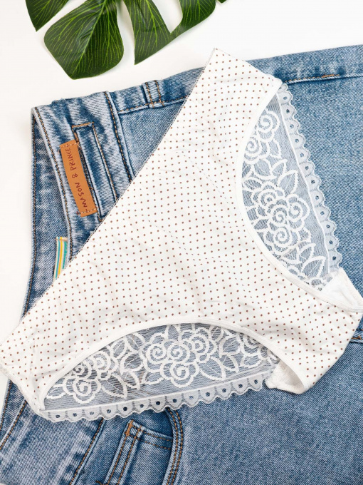 Трусы ISSA Plus модель BL2-828_milky Фото