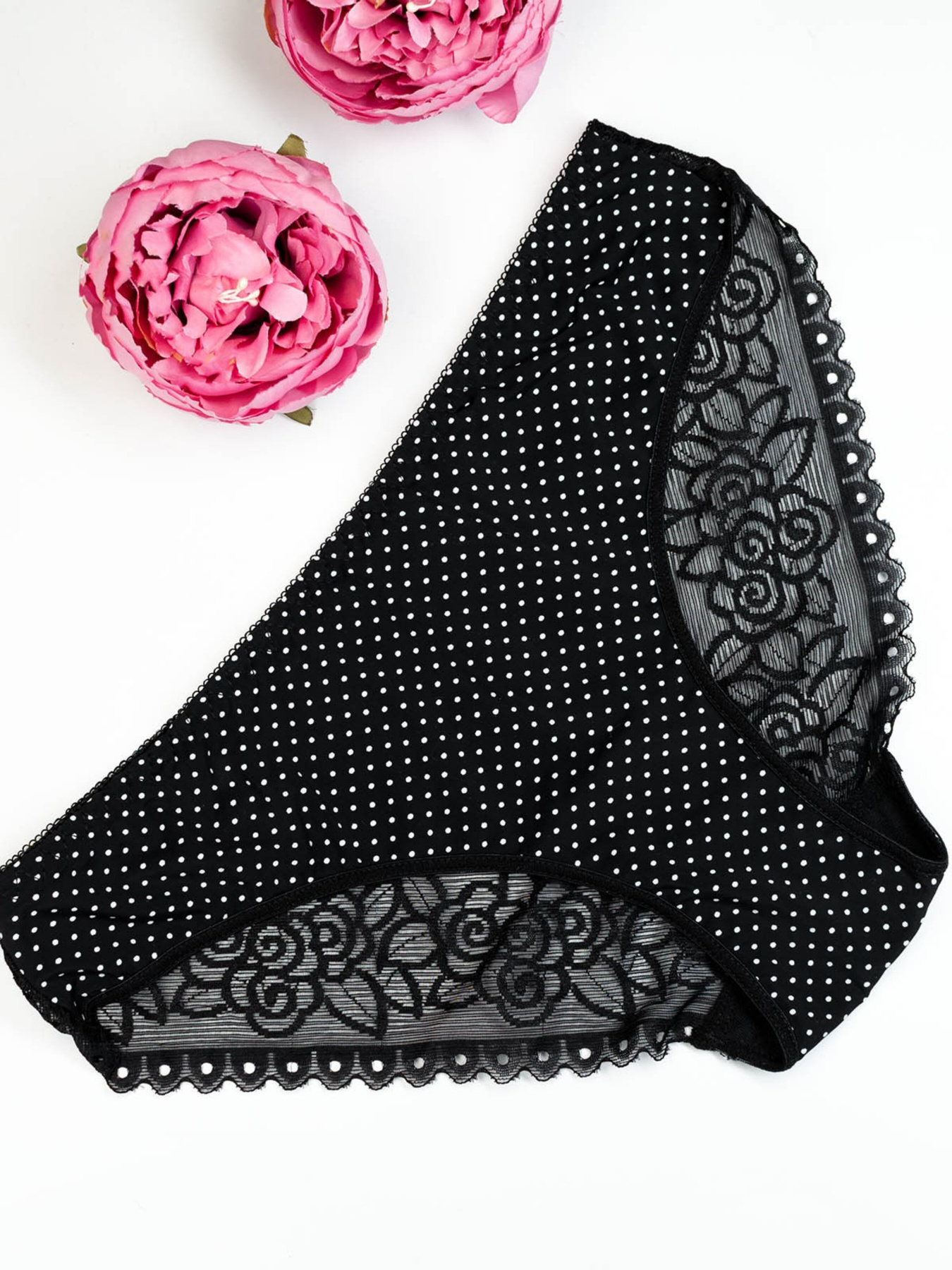 Труси ISSA Plus модель BL2-828_blackwhite Фото