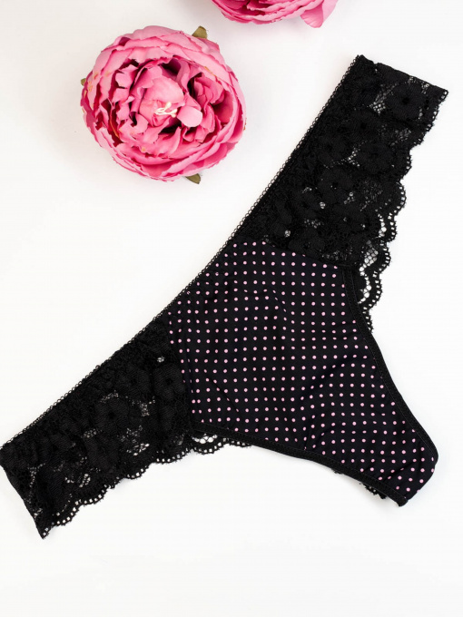 Трусы ISSA Plus модель BL2-829_blackpink Фото