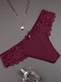 Трусы ISSA Plus модель BL2-836_burgundy Трусы ISSA Plus модель BL2-836_burgundy Фото