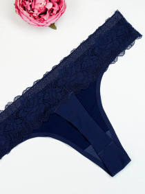 Труси ISSA Plus модель BL2-837_darkblue Фото