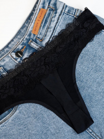 Труси ISSA Plus модель BL2-837_black Фото