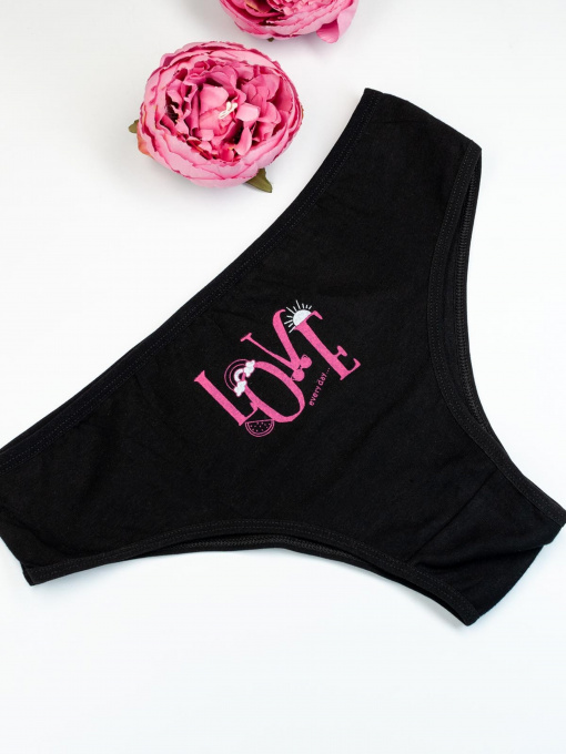 Трусы ISSA Plus модель BL2-839_black Фото