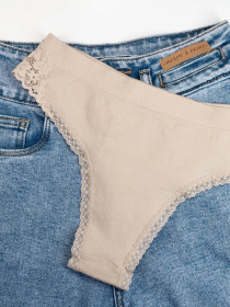 Труси ISSA Plus модель BL2-843_beige Труси ISSA Plus модель BL2-843_beige Фото