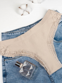 Труси ISSA Plus модель BL2-843_beige Труси ISSA Plus модель BL2-843_beige Фото