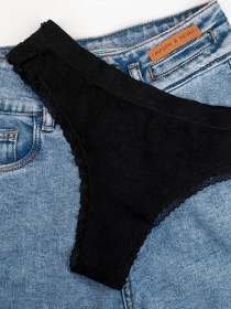 Трусы ISSA Plus модель BL2-843_black Трусы ISSA Plus модель BL2-843_black Фото