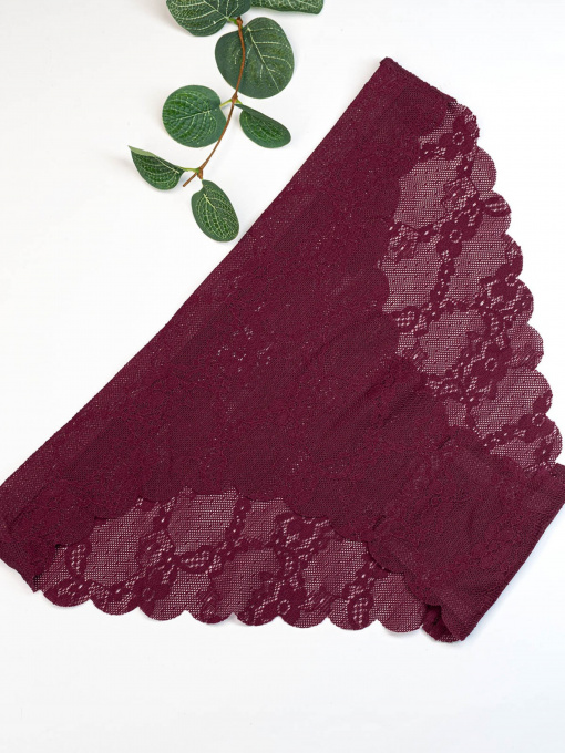 Трусы ISSA Plus модель BL2-848_burgundy Фото