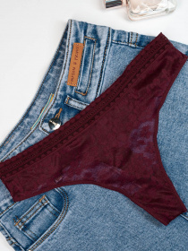 Труси ISSA Plus модель BL2-855_burgundy Фото