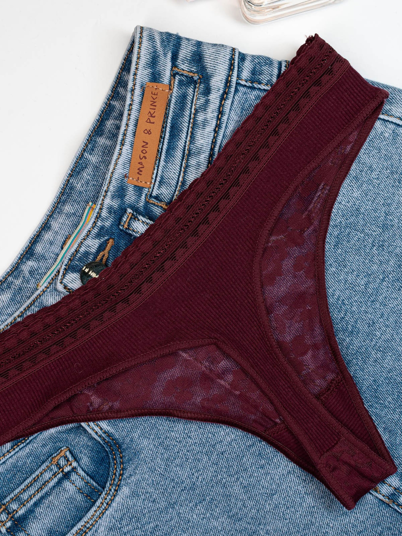 Трусы ISSA Plus модель BL2-855_burgundy Фото