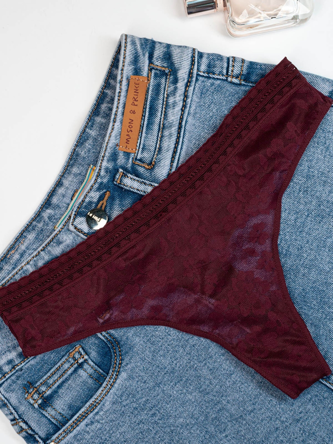 Трусы ISSA Plus модель BL2-855_burgundy Фото