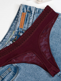 Трусы ISSA Plus модель BL2-855_burgundy Фото