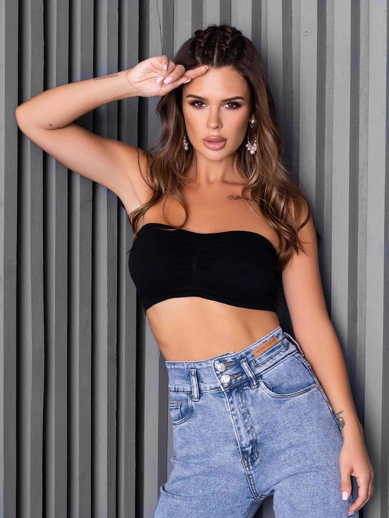 Бюстгальтер ISSA Plus модель BL2-856_black Фото