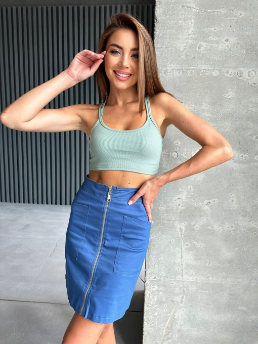 Топ ISSA Plus модель WN20-533_olive Фото