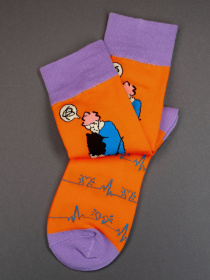 Носки ISSA Plus модель GNS-334_orange Фото