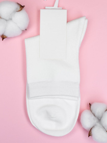 Носки ISSA Plus модель NS-337_white Фото