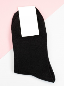 Носки ISSA Plus модель NS-338_black Фото