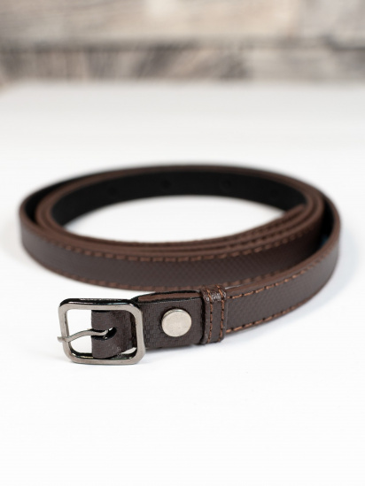 Ремень ISSA Plus модель R1-154_brown — фото - INTERTOP