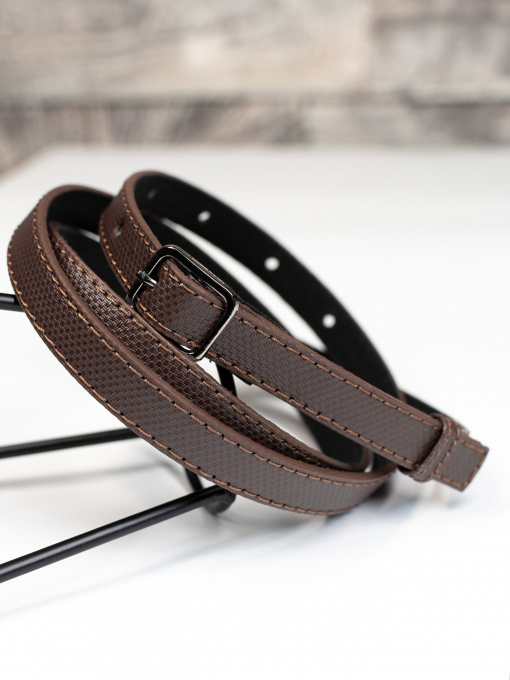 Ремень ISSA Plus модель R1-154_brown Фото