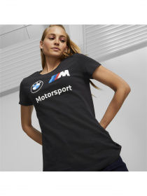 Футболка спортивная PUMA Bmw Mms Ess Logo Tee модель 536249 Фото