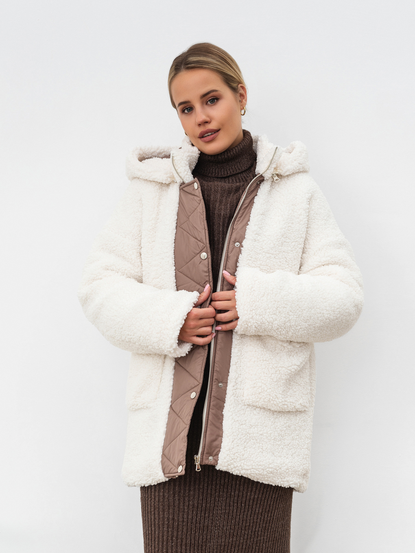 Шуба Romashka Дуала модель 208022404072 Фото