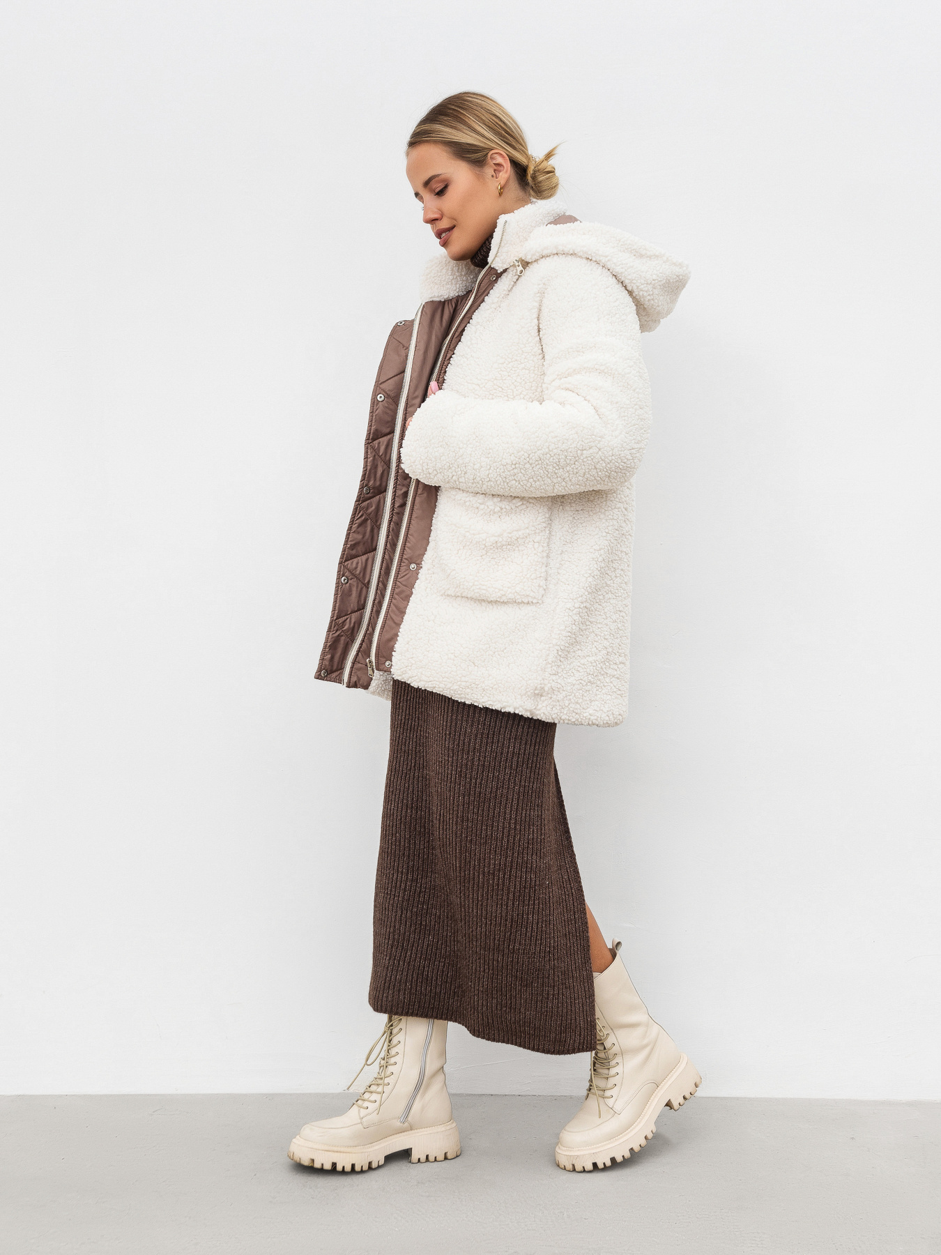 Шуба Romashka Дуала модель 208022404072 Фото