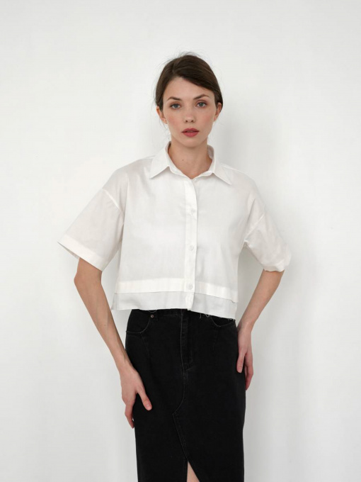 Рубашка повседневная Romashka Солсбері модель 201024004091 Фото