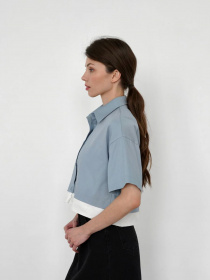 Рубашка повседневная Romashka Солсбері модель 201024004041 Фото