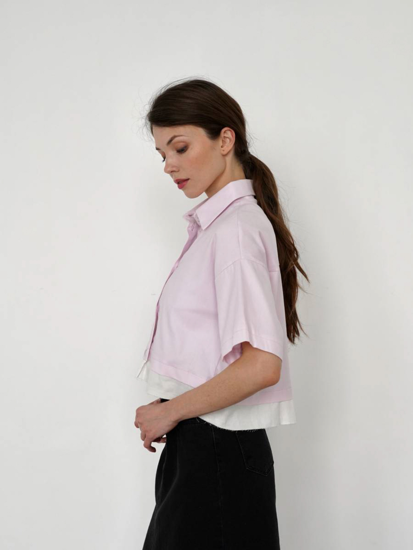 Рубашка повседневная Romashka Солсбері модель 201024004011 Фото