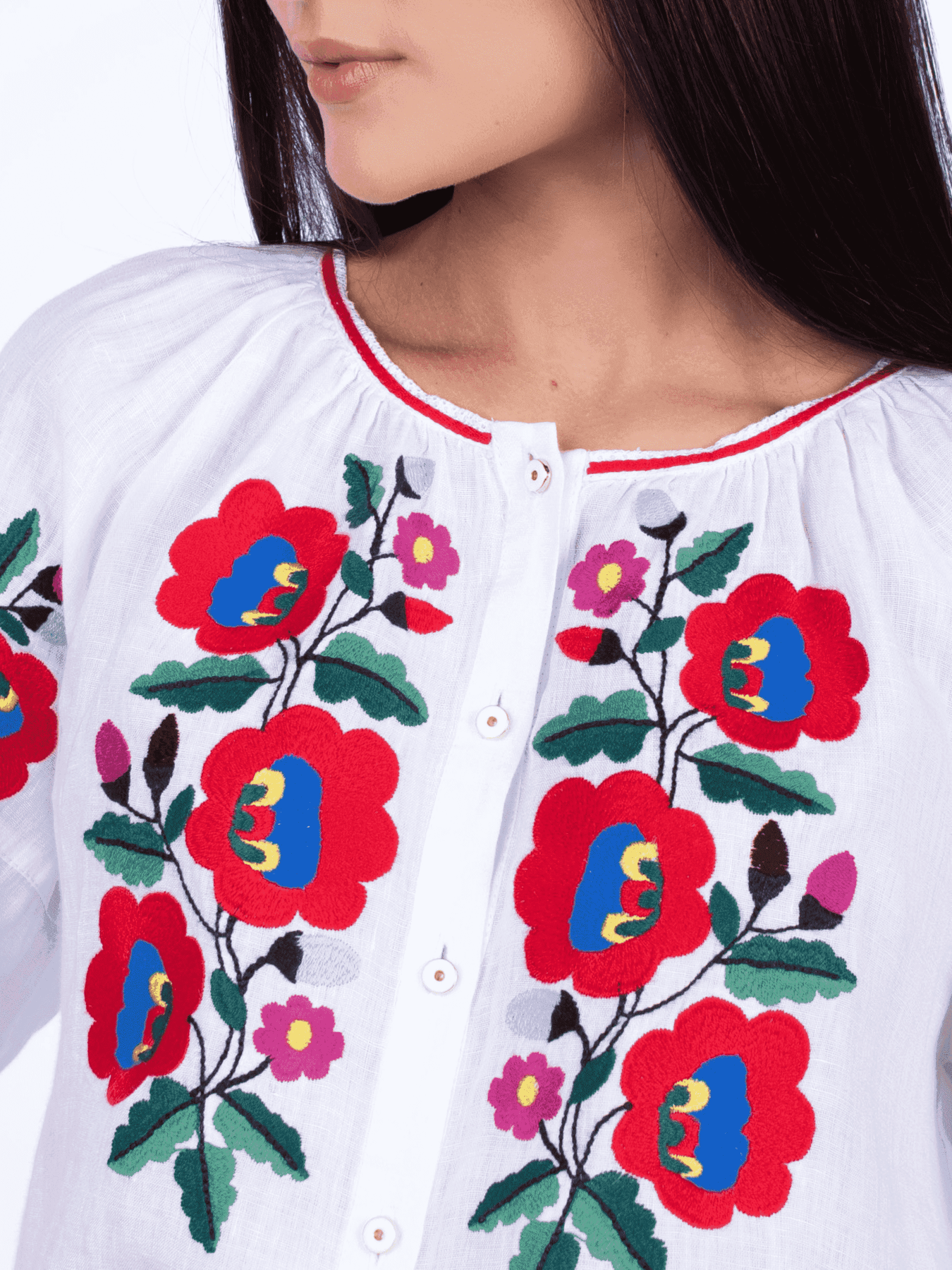 Вышитая рубашка Едельвіка модель 176-23-00 Фото