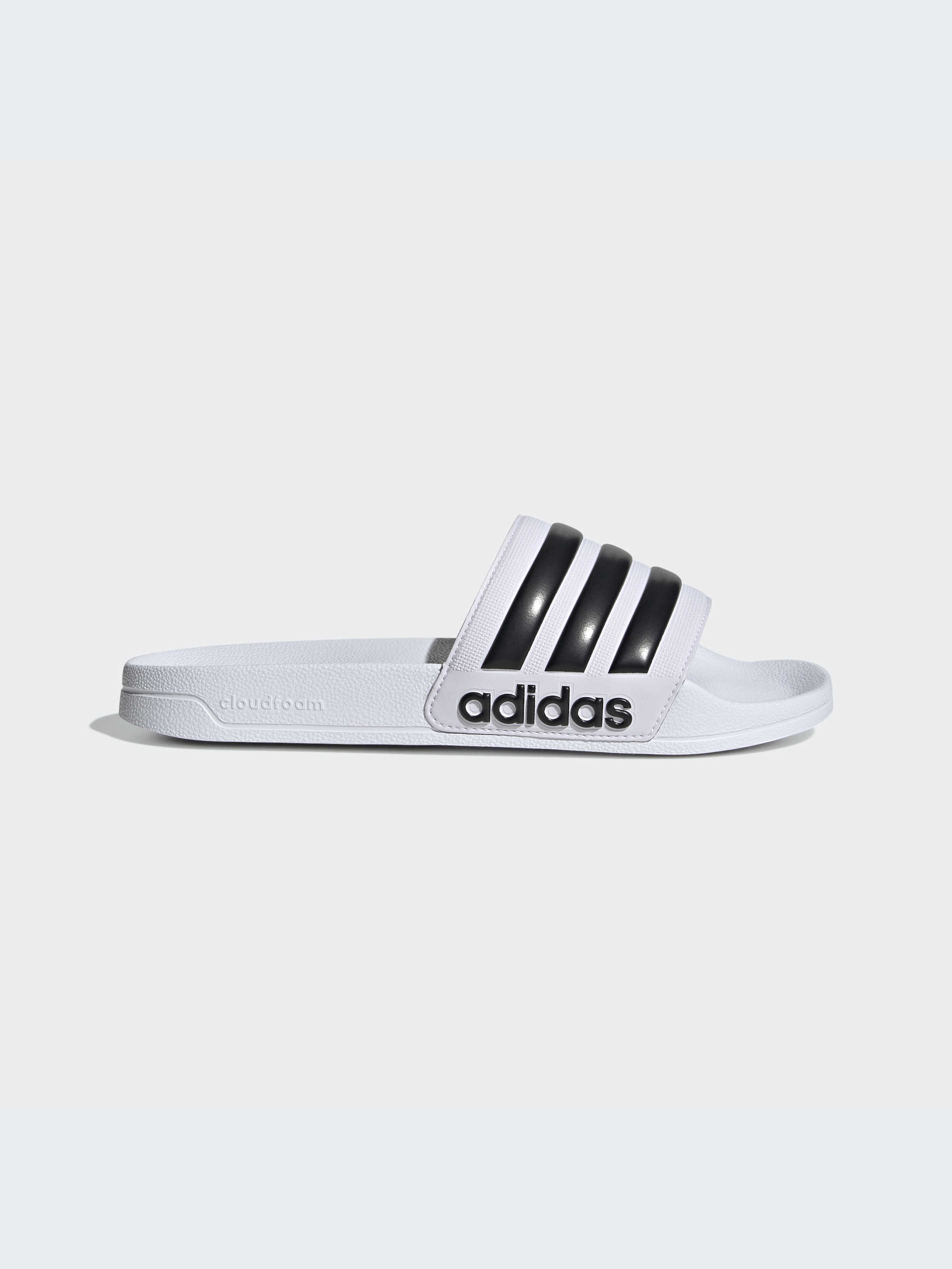 Жіночі Шльопанці adidas Adilette (GZ5921) колір білий, матеріал синтетичний матеріал