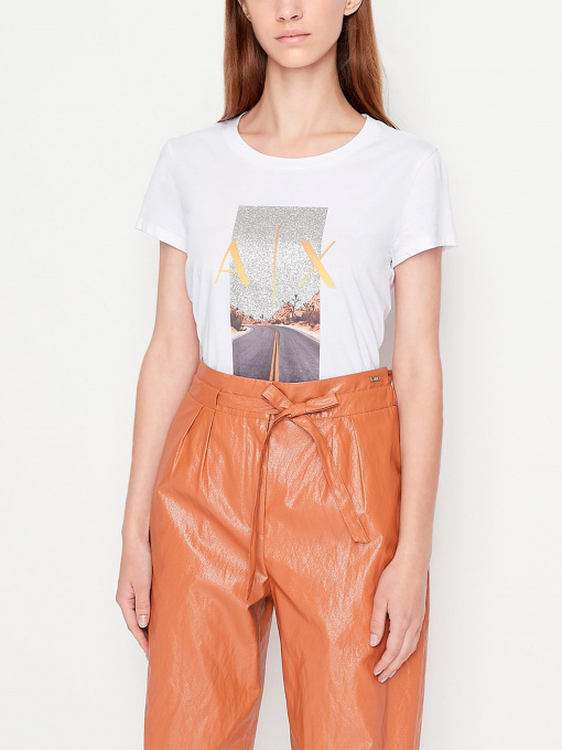 Футболки и поло Armani Exchange модель 3LYTAM-YJ3RZ-1000 Фото