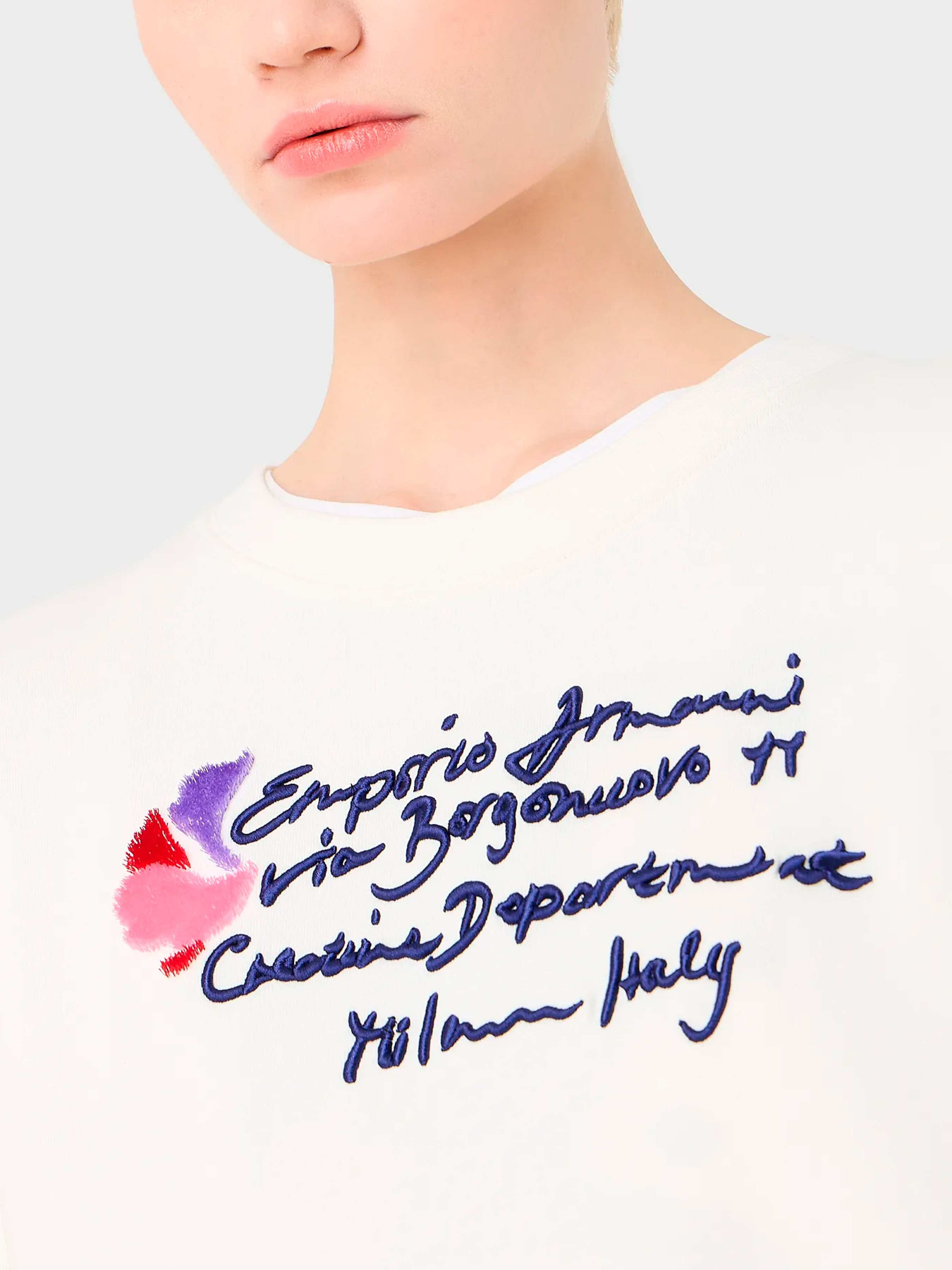 Худи и свитшоты Emporio Armani модель 6R2M7E-2J49Z-0101 Фото
