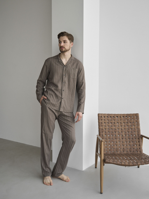 Домашній костюм HANDY WEAR Linen Strip модель 0361 Фото