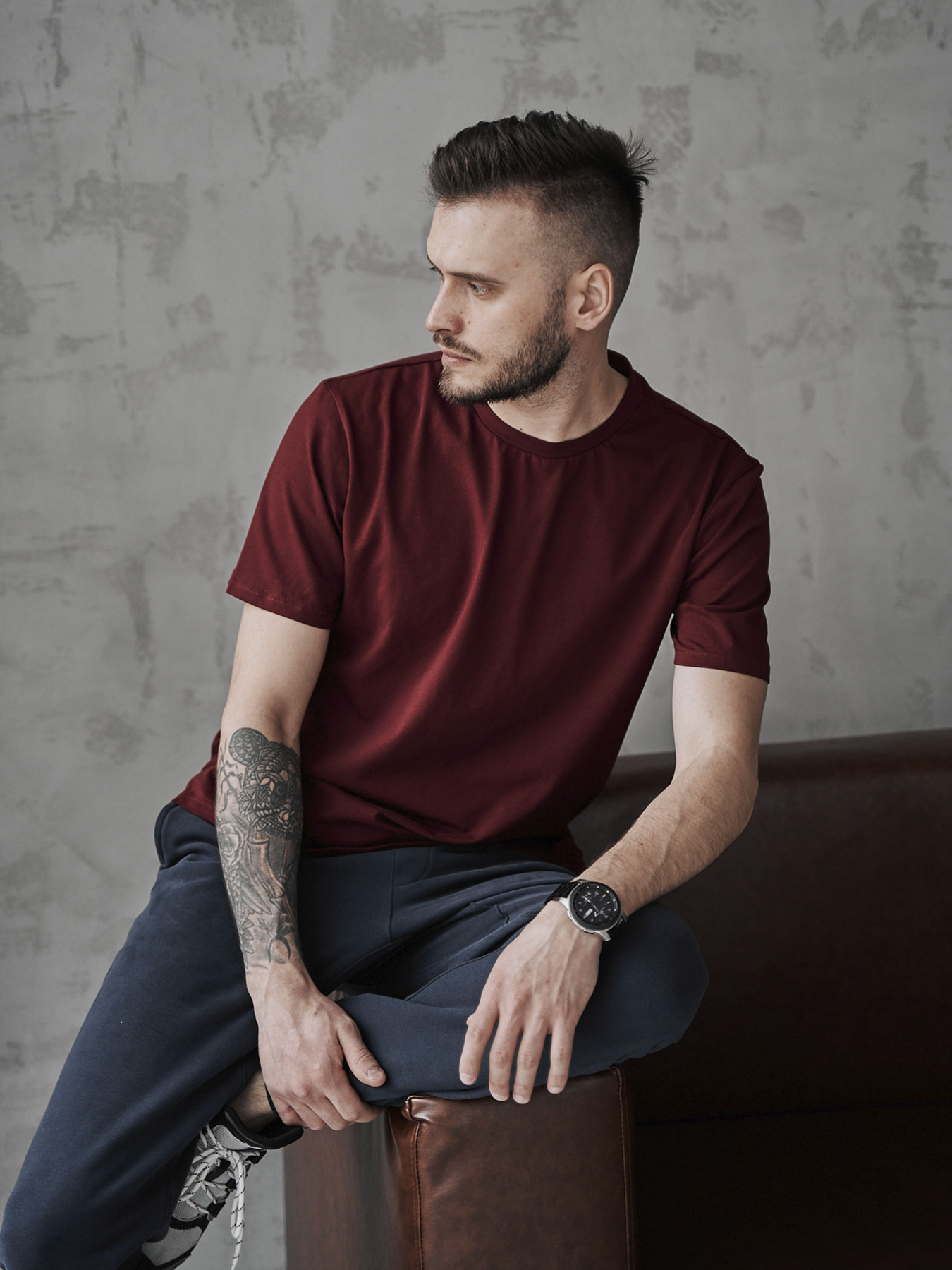 Футболка HANDY WEAR Cotton Basic модель 0543 Фото