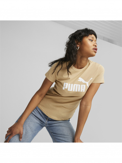 Футболка PUMA Ess Logo Tee модель 586775 — фото 3 - INTERTOP