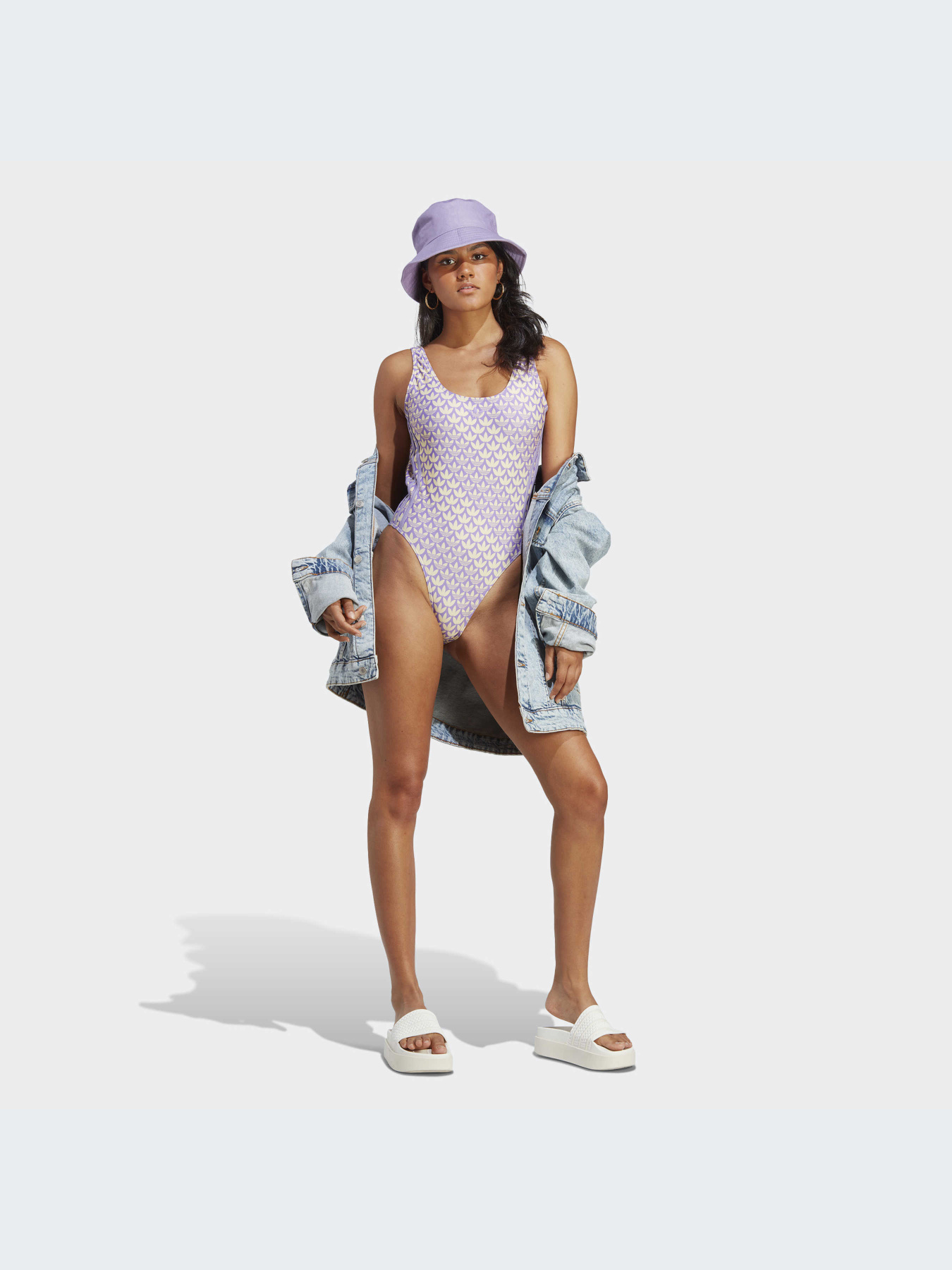 Купальник Adidas 3 Stripes модель HZ4110 Фото