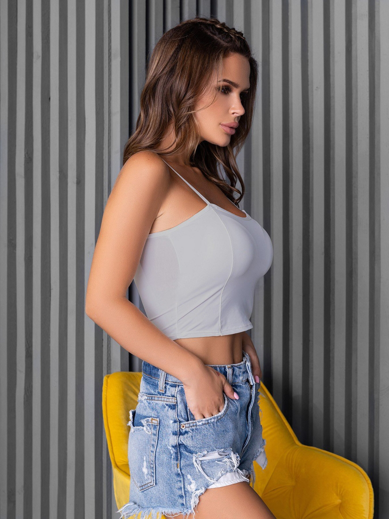 Топ ISSA Plus модель BL2-755_grey Фото