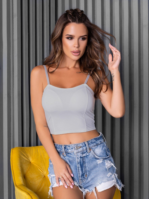 Топ ISSA Plus модель BL2-755_grey Фото