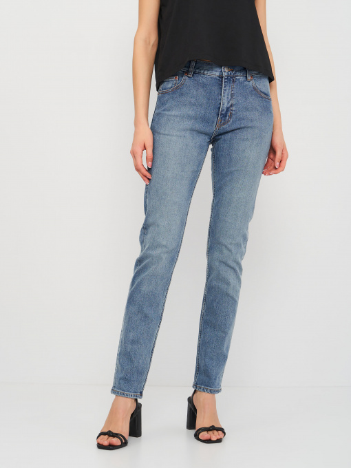 Зауженные джинсы Weekday модель 10040346 Фото