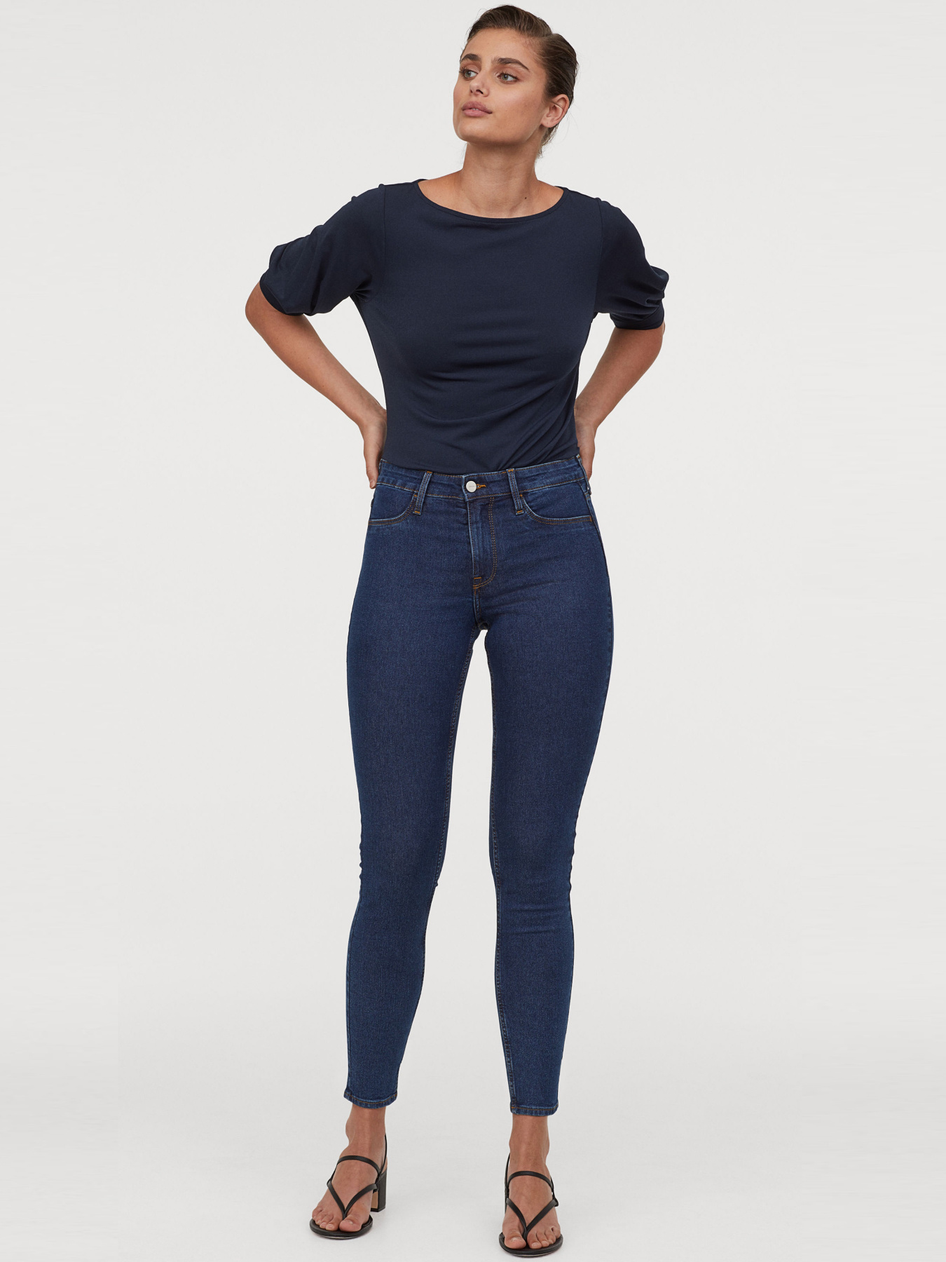 Скинни джинсы H&M модель 10034678 Фото