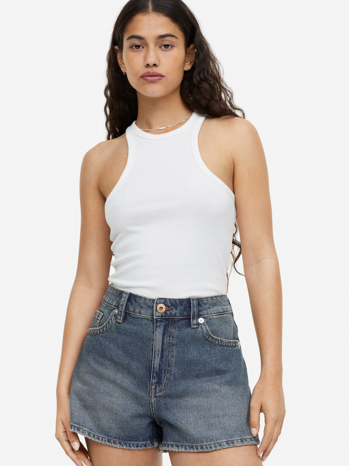 Джинсовые шорты H&M модель 10068535 Фото