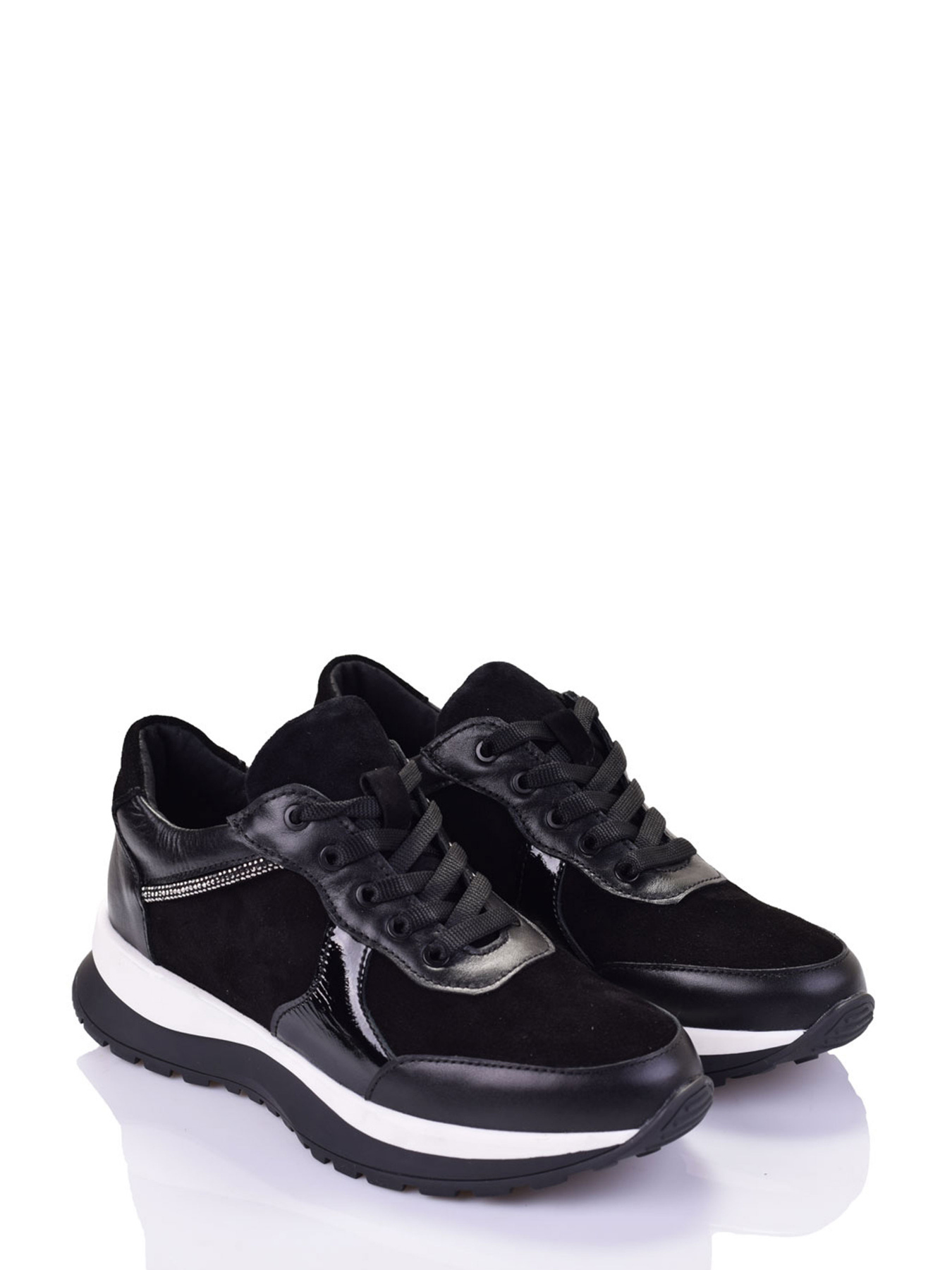 Кроссовки Derisan модель 185black Фото