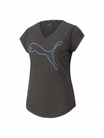 Спортивная футболка PUMA Train Fav Heather Cat Tee модель 522418 Спортивная футболка PUMA Train Fav Heather Cat Tee модель 522418 Фото